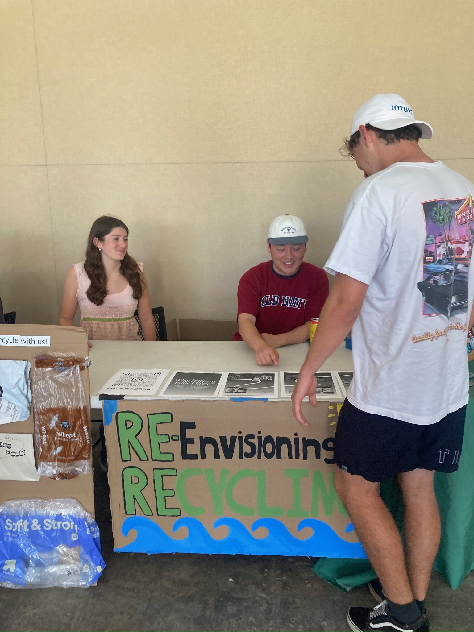 Stephen and Ella tabling